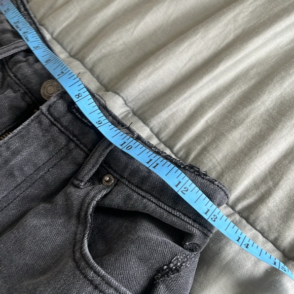 WHITE FOX BLACK DENIM SHORTS - Picture 8 of 8